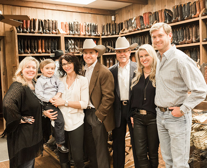 The current generation of the Franklin family, who run M.L. Leddy's today