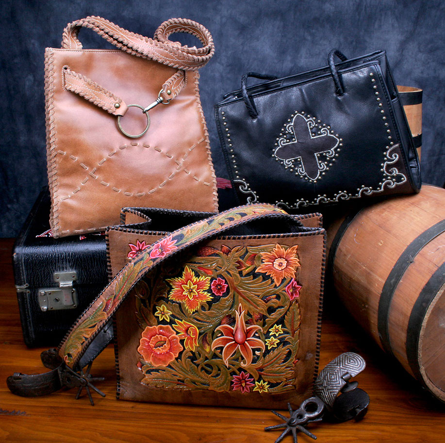 Leather goods and jewelry